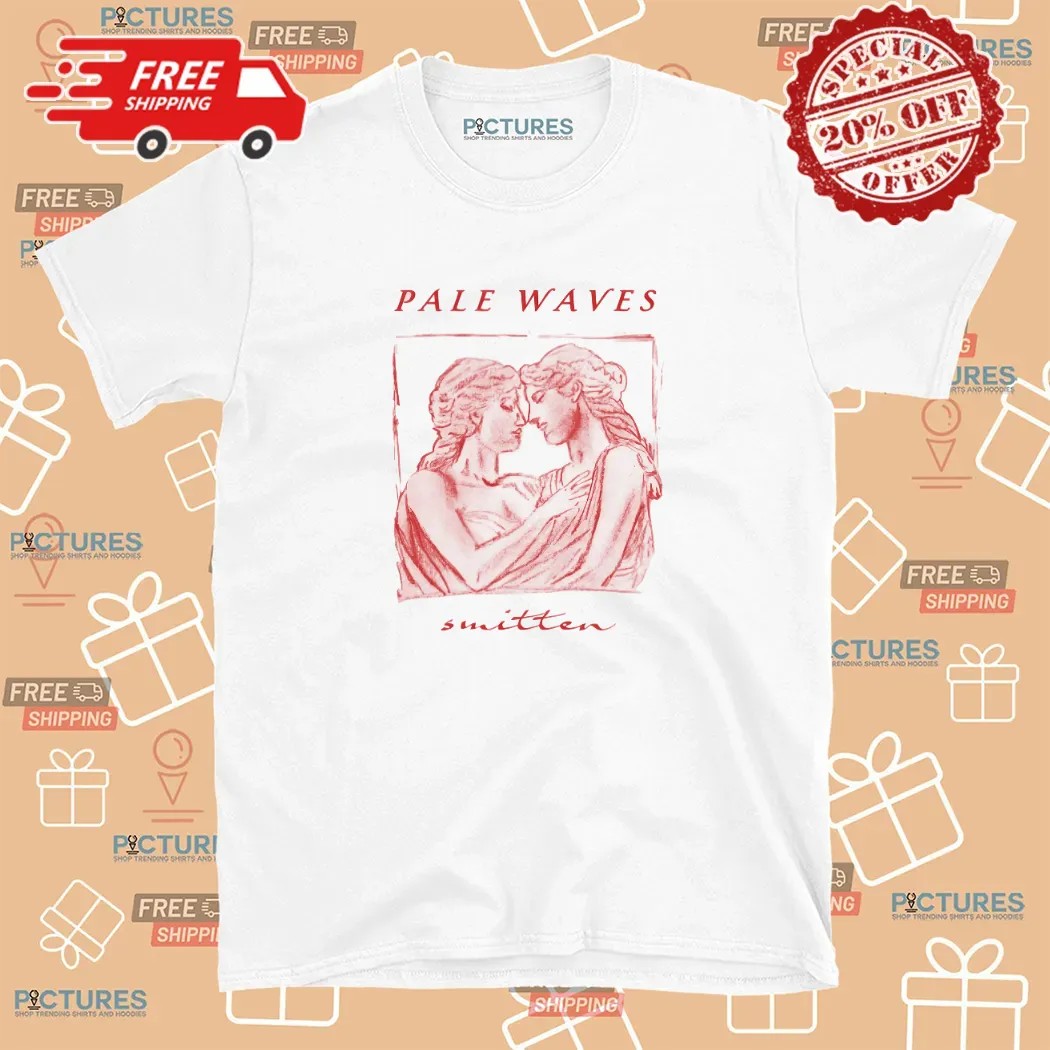 Pale Waves Smitten Slim T Shirt 8 Pale Waves Smitten Slim T Shirt