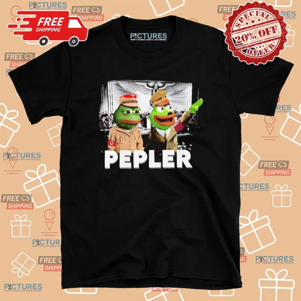 Pepler Adolf Hitler X Pepe Nazis Meme T Shirt