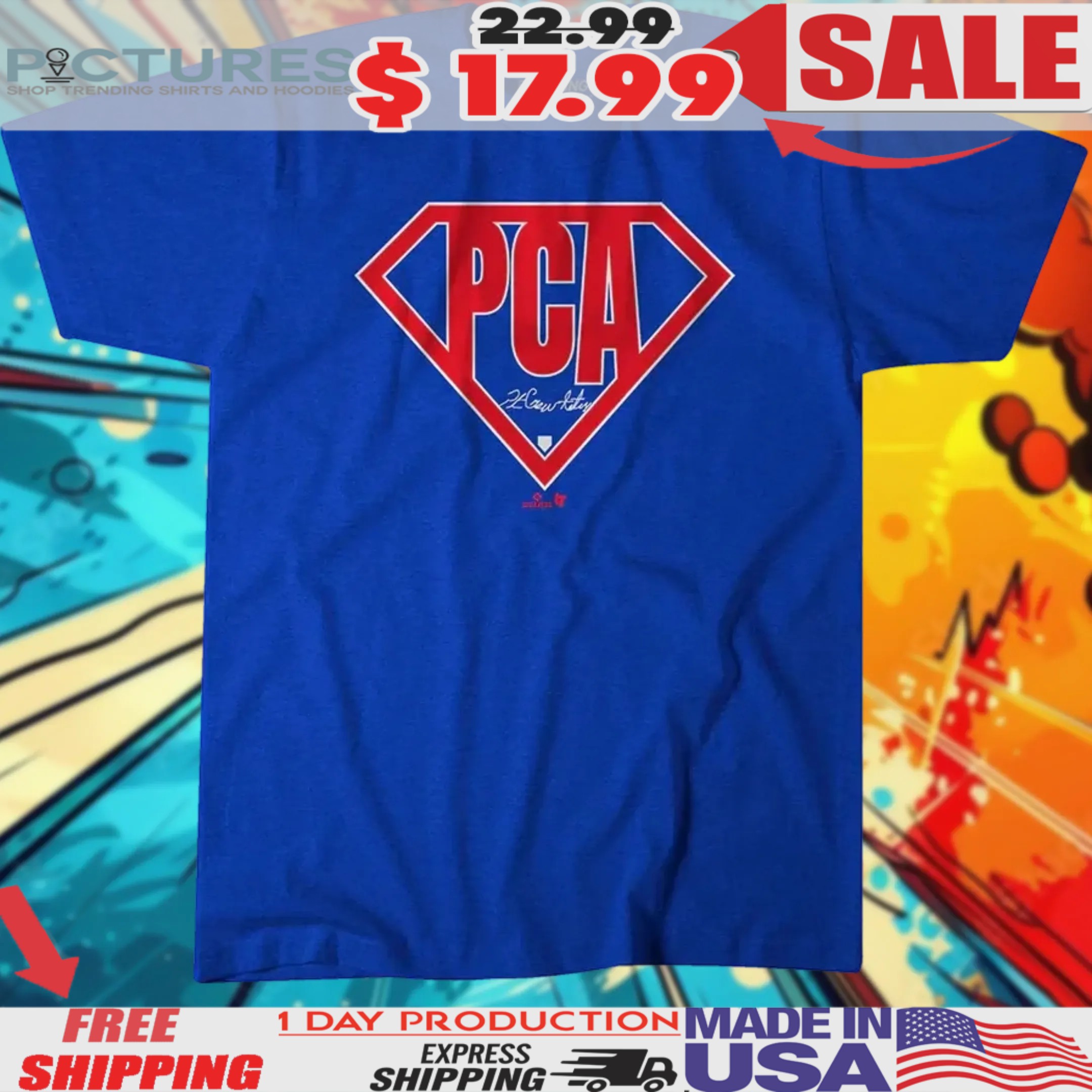 Pete Crow-Armstrong Super PCA Shirt