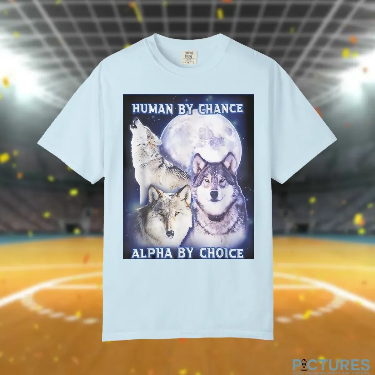 Phil Lester In Human By Chance Alpha By Choice Alpha Wolf T Shirt