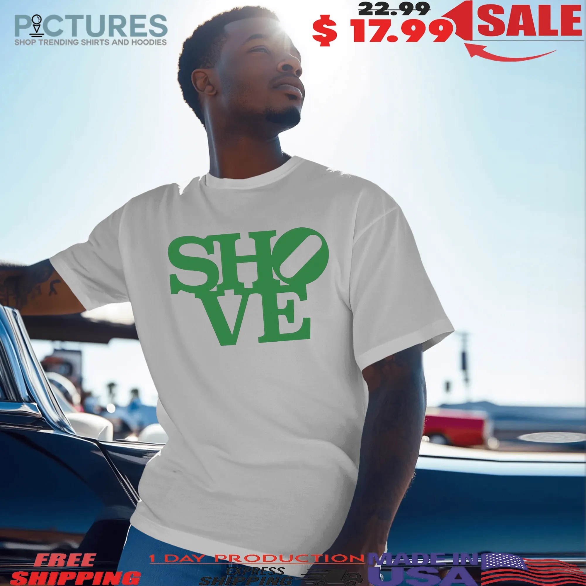 Philadelphia Eagles Shove Philly T Shirt