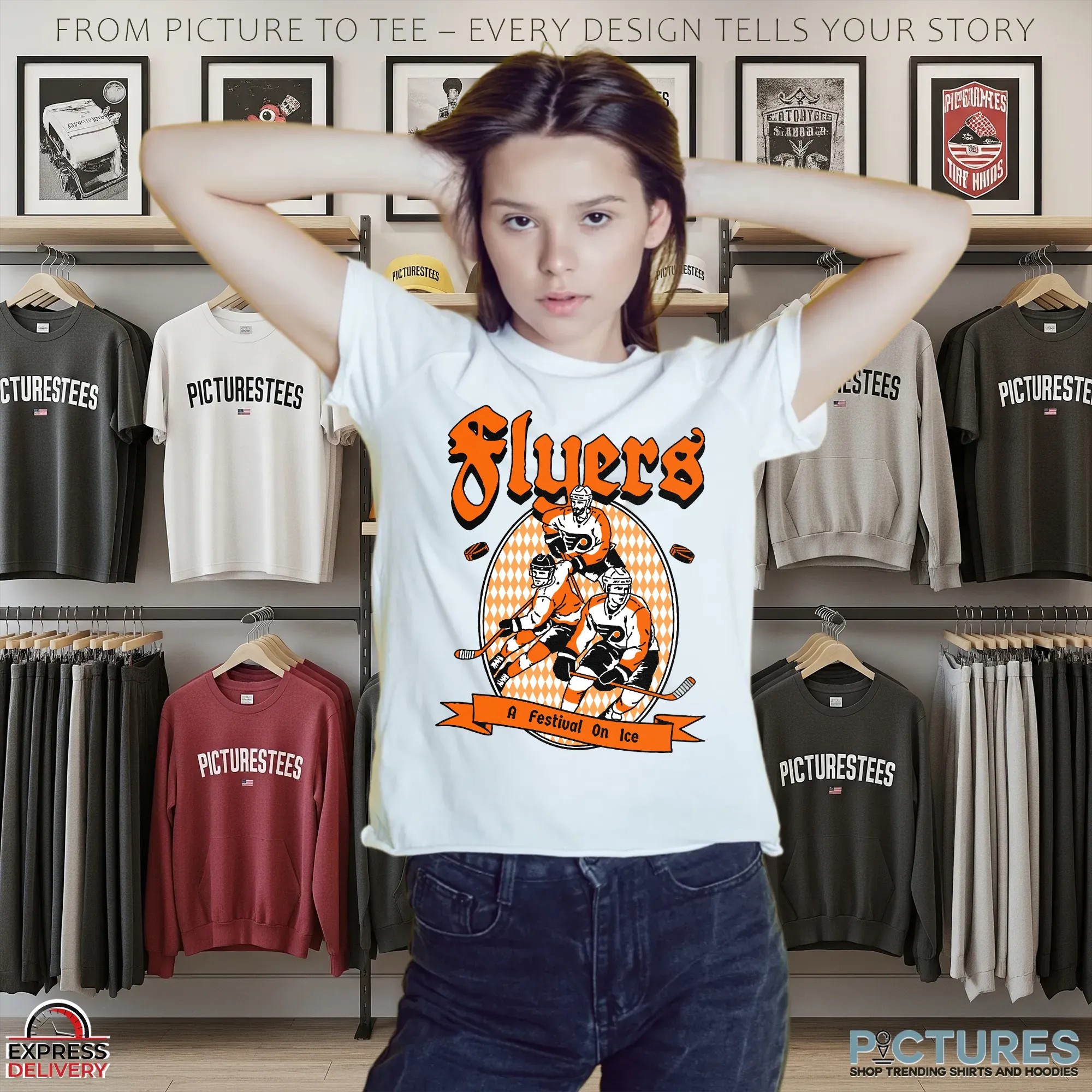 Philadelphia Flyers A Festival On Ice Oktoberfest T Shirt