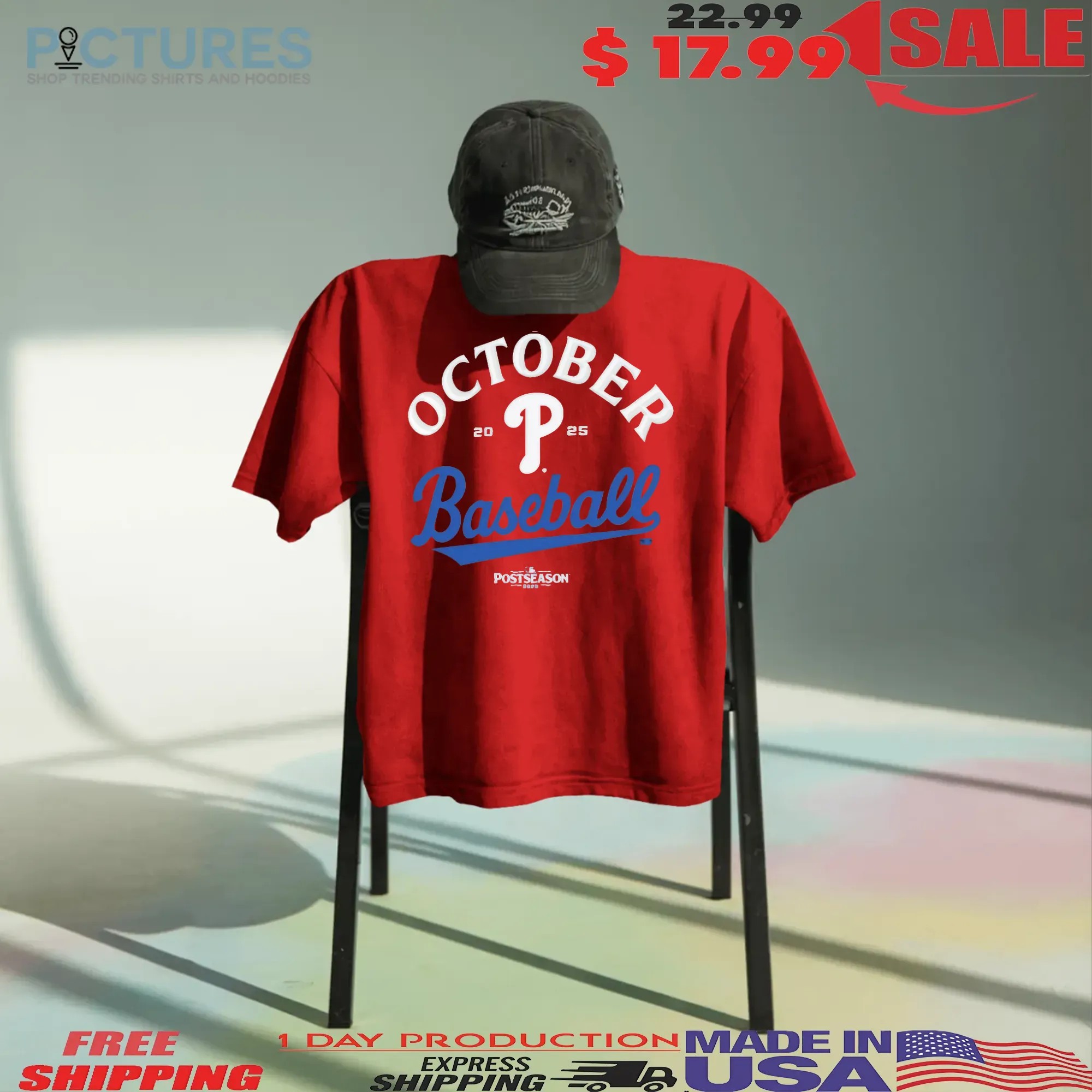 Philadelphia October Baseball Postseason MLB 2025 T Shirt 7 Philadelphia October Baseball Postseason MLB 2025 T Shirt