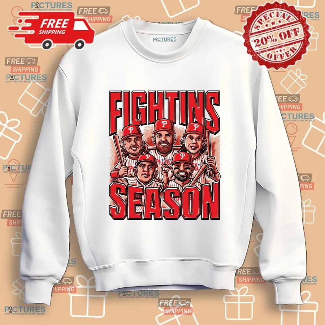 Philadelphia Phillies Fightins Season Graphic Vintage Bootleg T Shirt
