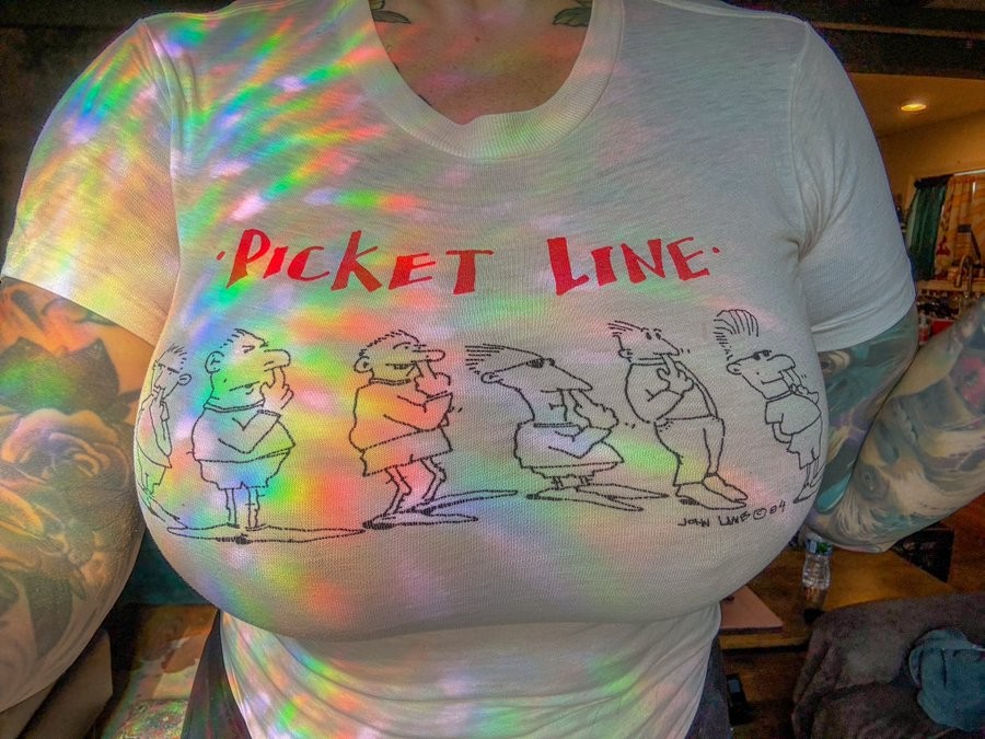 Picket Line T Shirt 1 Picket Line T Shirt