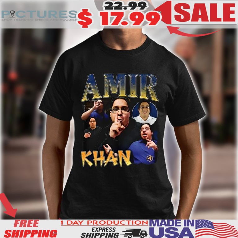 Players Mcneese Amir Khan Vintage Bootleg Shirt
