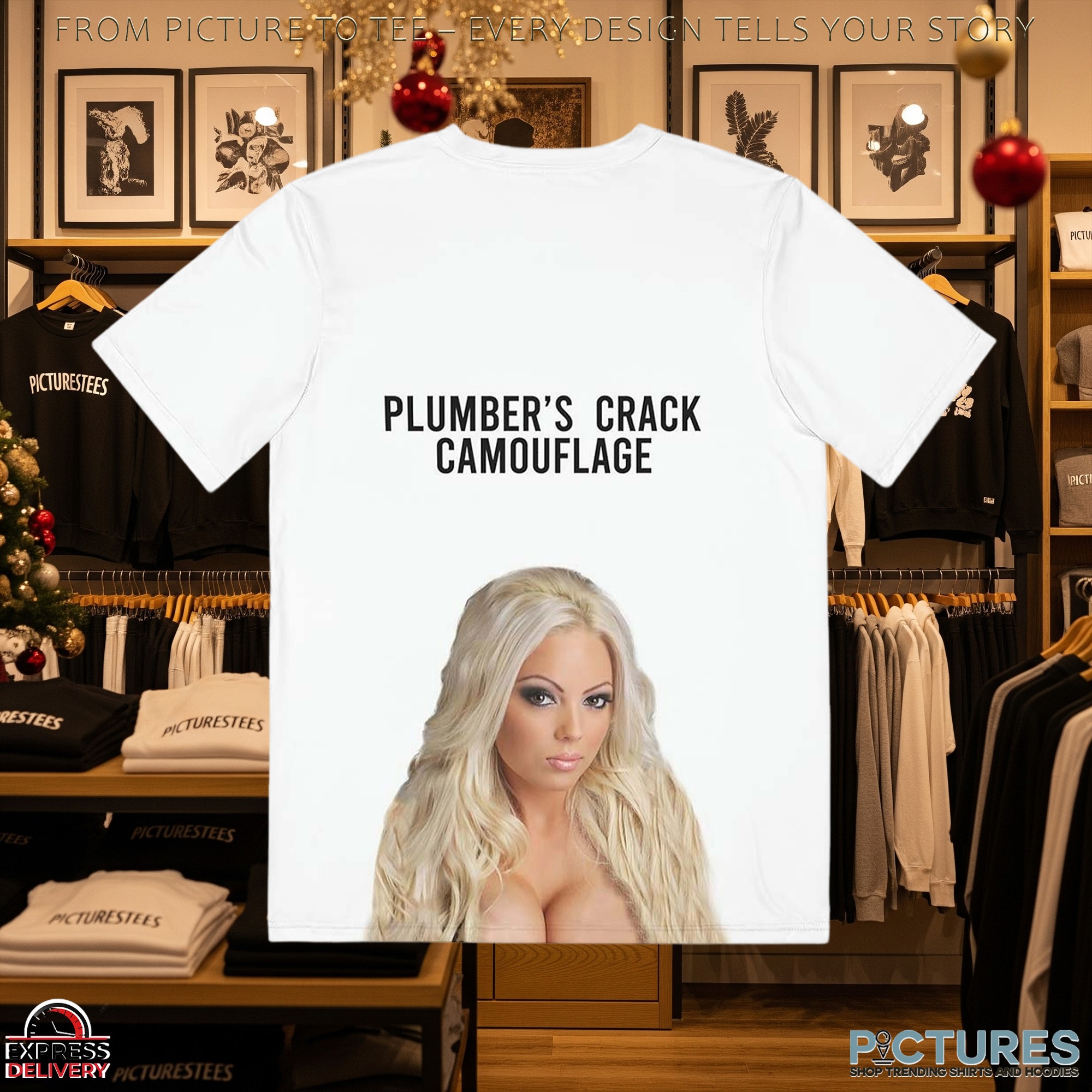 Plumber's Crack Camouflage Butt Meme T Shirt 2 Plumber's Crack Camouflage Butt Meme T Shirt