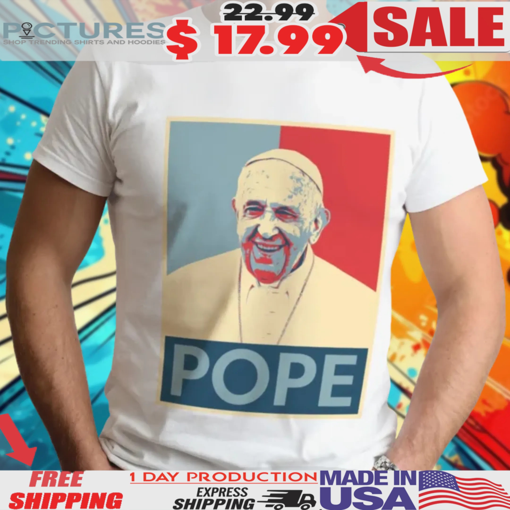 Pope Francis Pope Hope Shirt