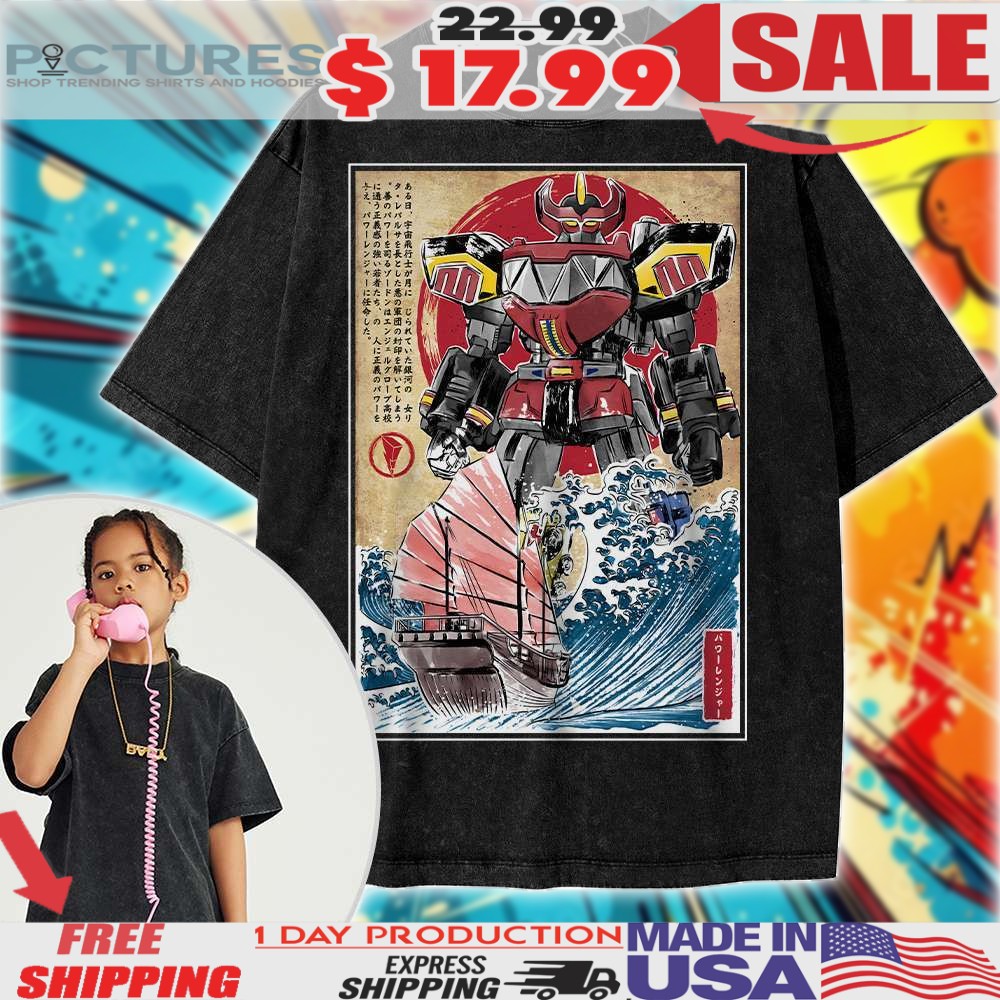 Power Ranger Animated For Kids Shirt