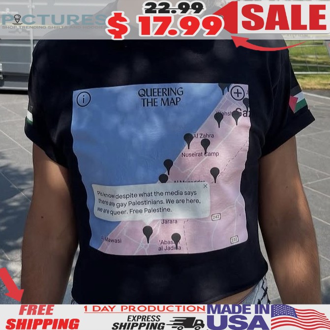 Queering The Map Palestine T Shirt