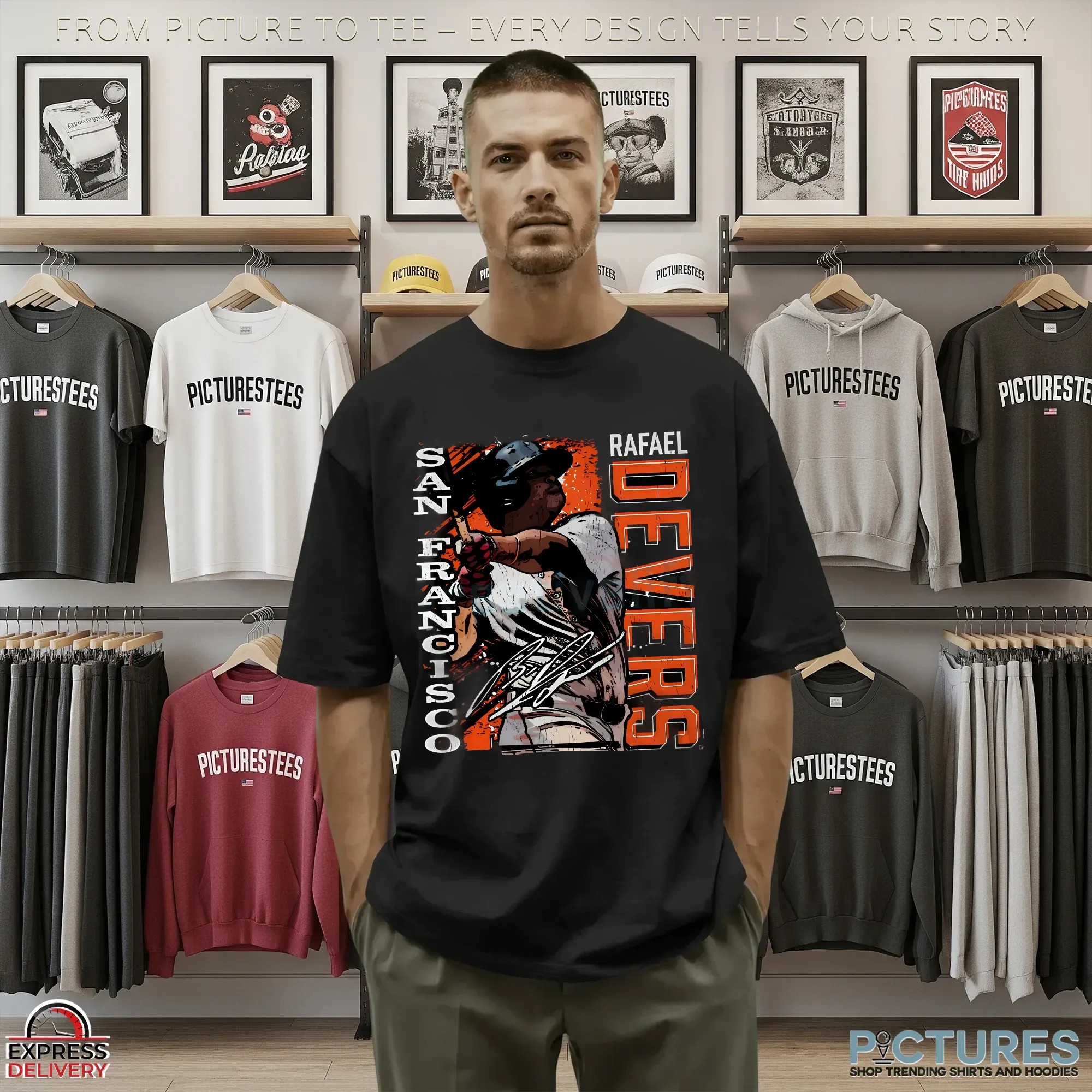 Rafael Devers San Francisco Giants Signature Gritty T Shirt