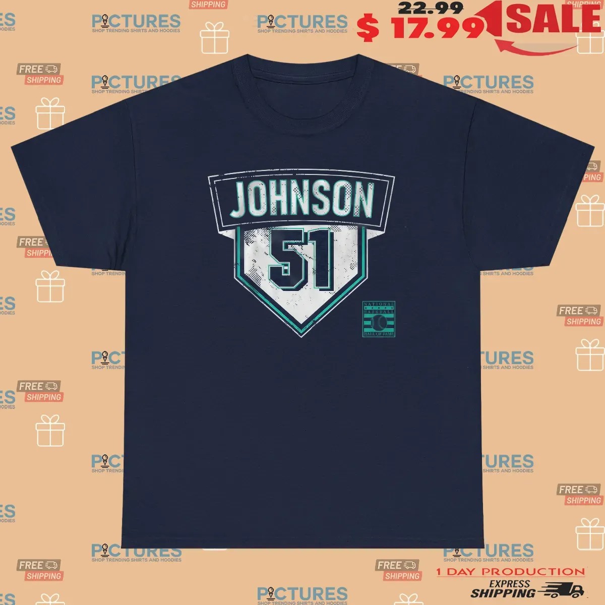 Randy Johnson 51 Mariners T Shirt 2 Randy Johnson 51 Mariners T Shirt