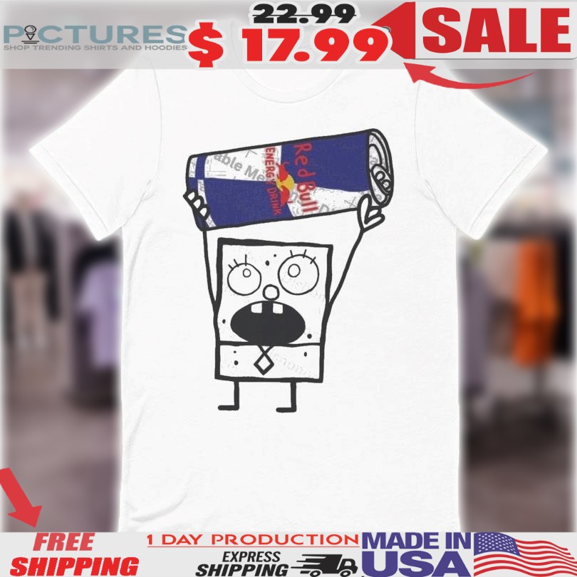 Red Bull DoodleBob MEME Shirt