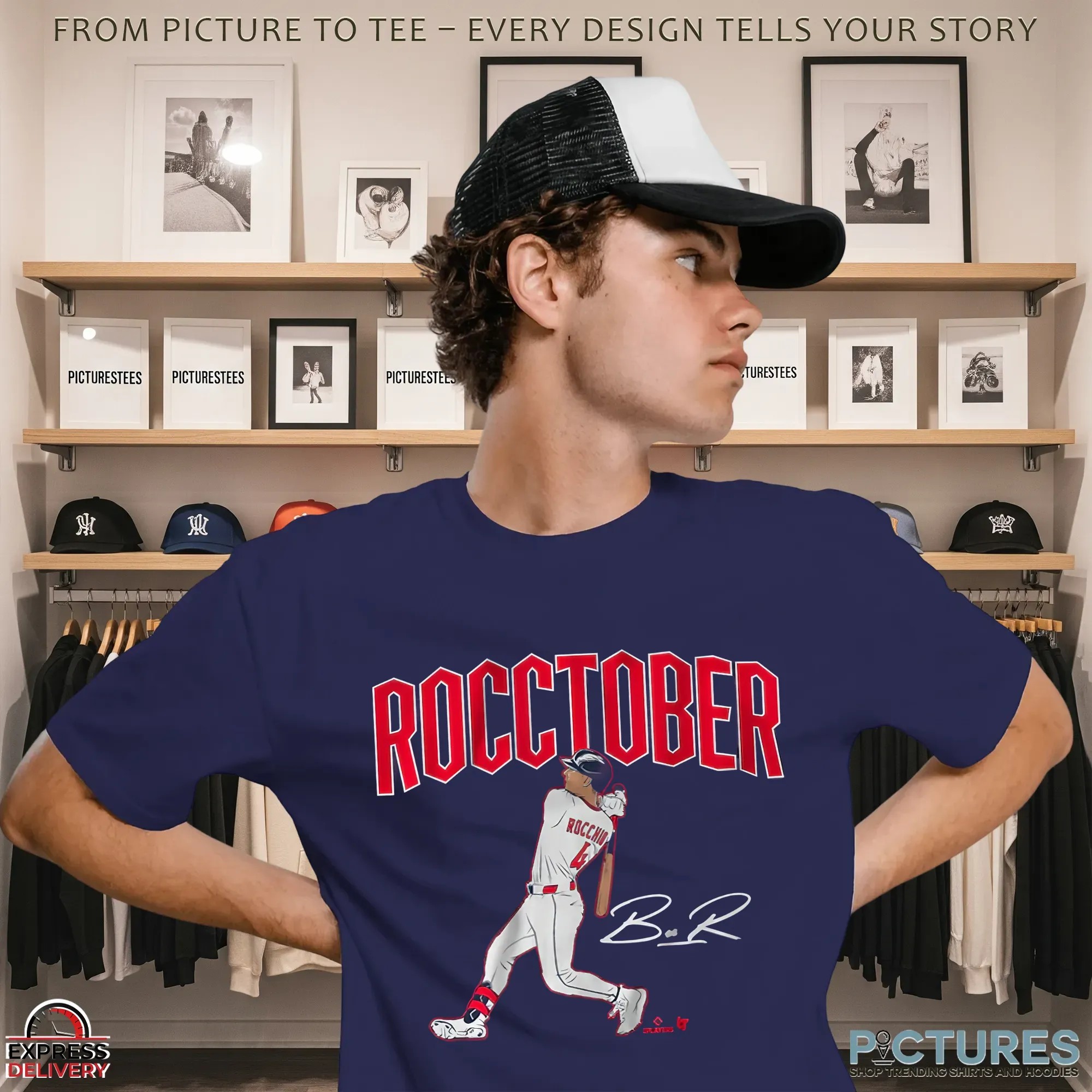 Rocctober Brayan Rocchio Cleveland Guardians Baseball T Shirt