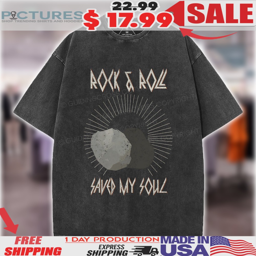 Rock And Roll Saved My Soul Jesus Empty Tomb Christian Shirt 1 Rock And Roll Saved My Soul Jesus Empty Tomb Christian Shirt