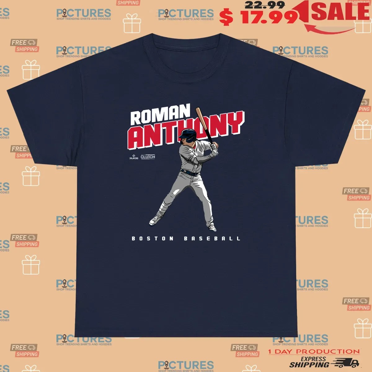 Roman Anthony Player Boston Red Sox Baseball T Shirt