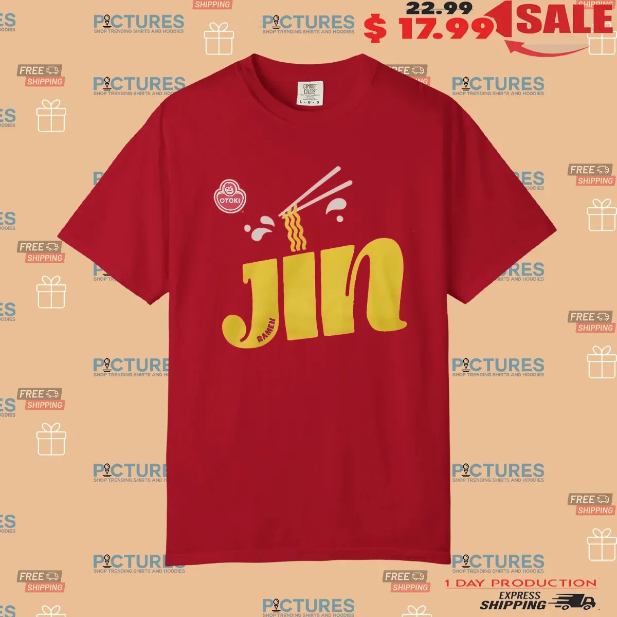 Run Seokjin EP Tour Jin Ramen Otoki T Shirt