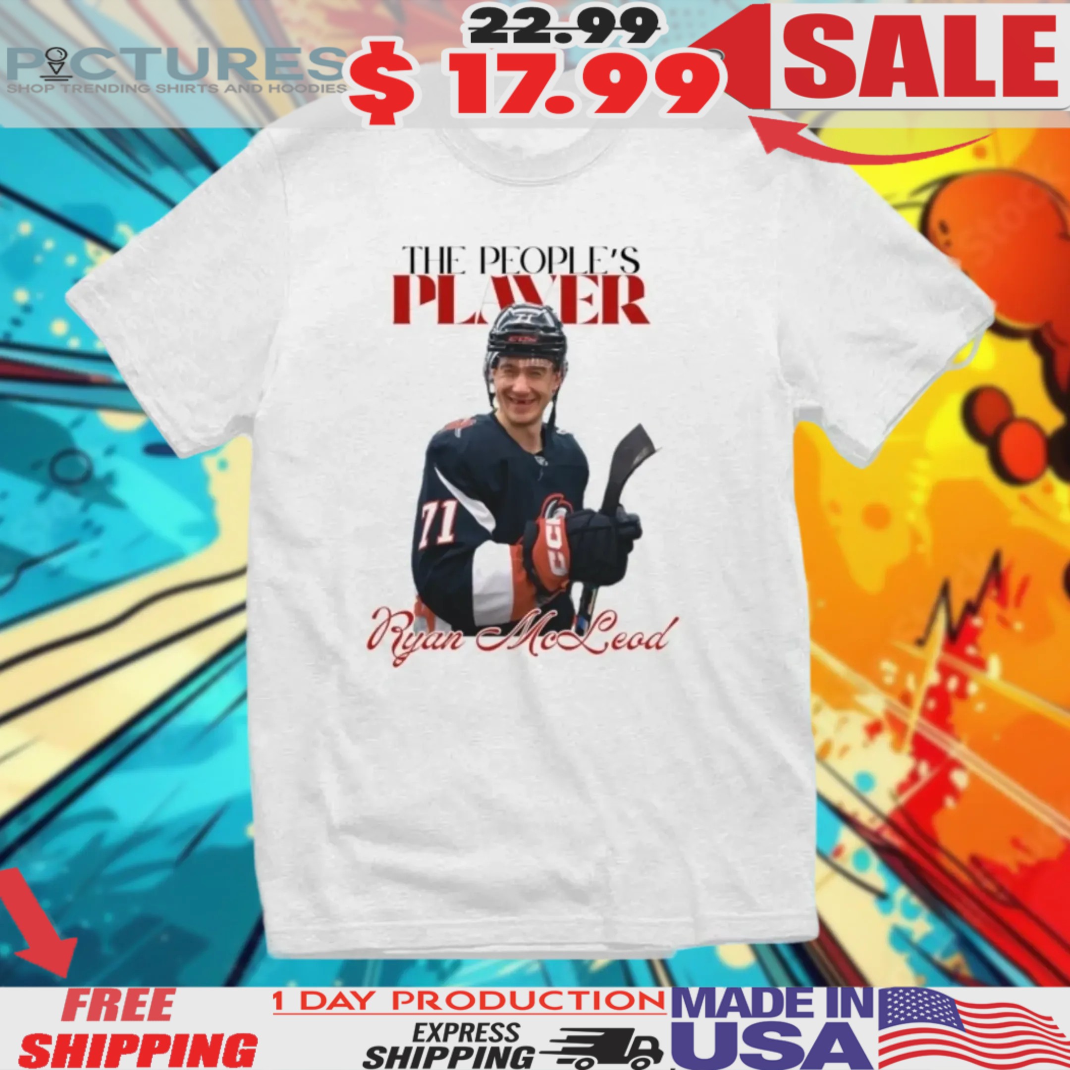 Ryan Mcleod The People’s Player Shirt