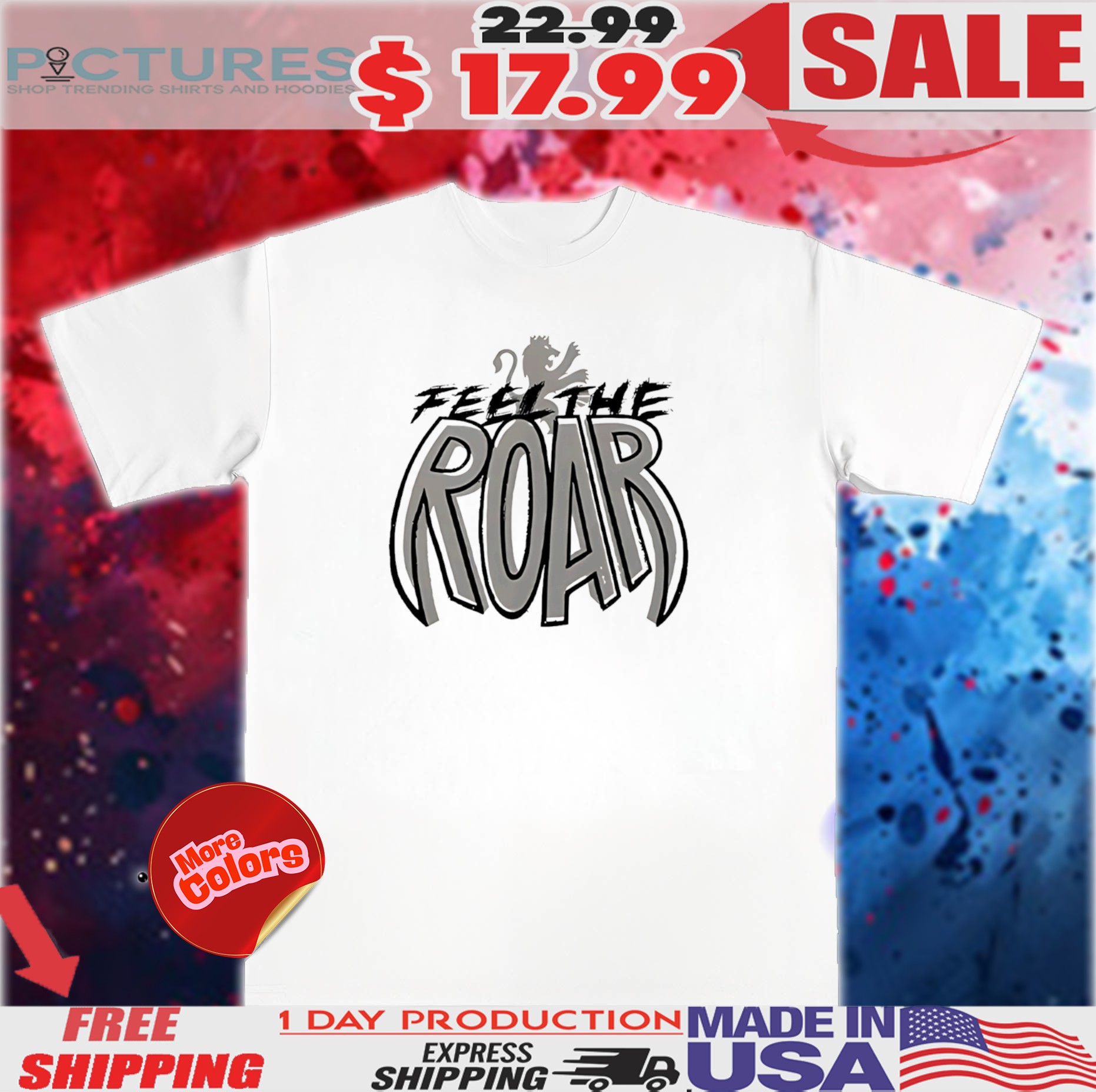Sacramento Kings Feel The Roar Shirt 1 Sacramento Kings Feel The Roar Shirt