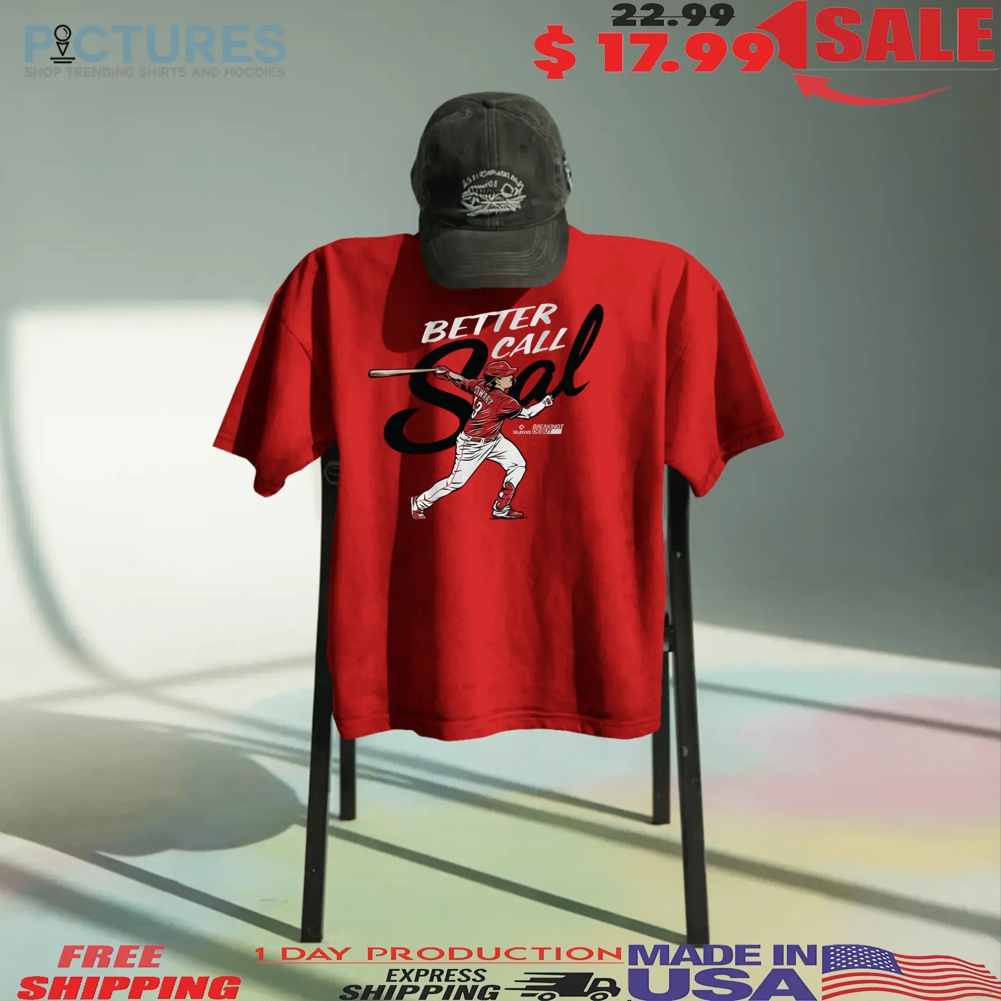 Sal Stewart Cincinnati Reds Better Call Sal T Shirt