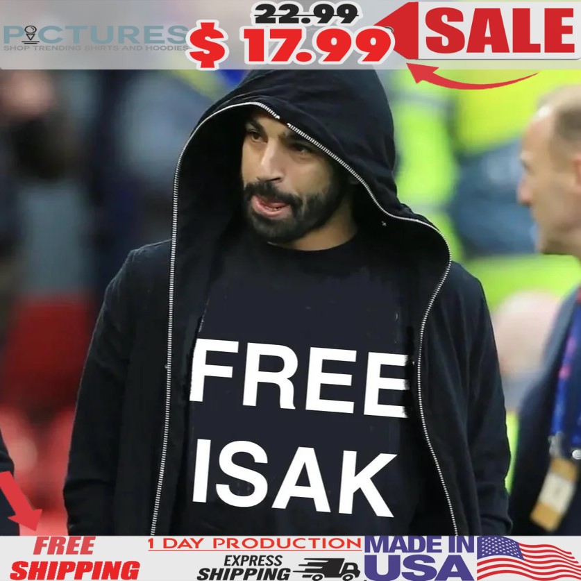 Salah Wearing Free Isak T Shirt