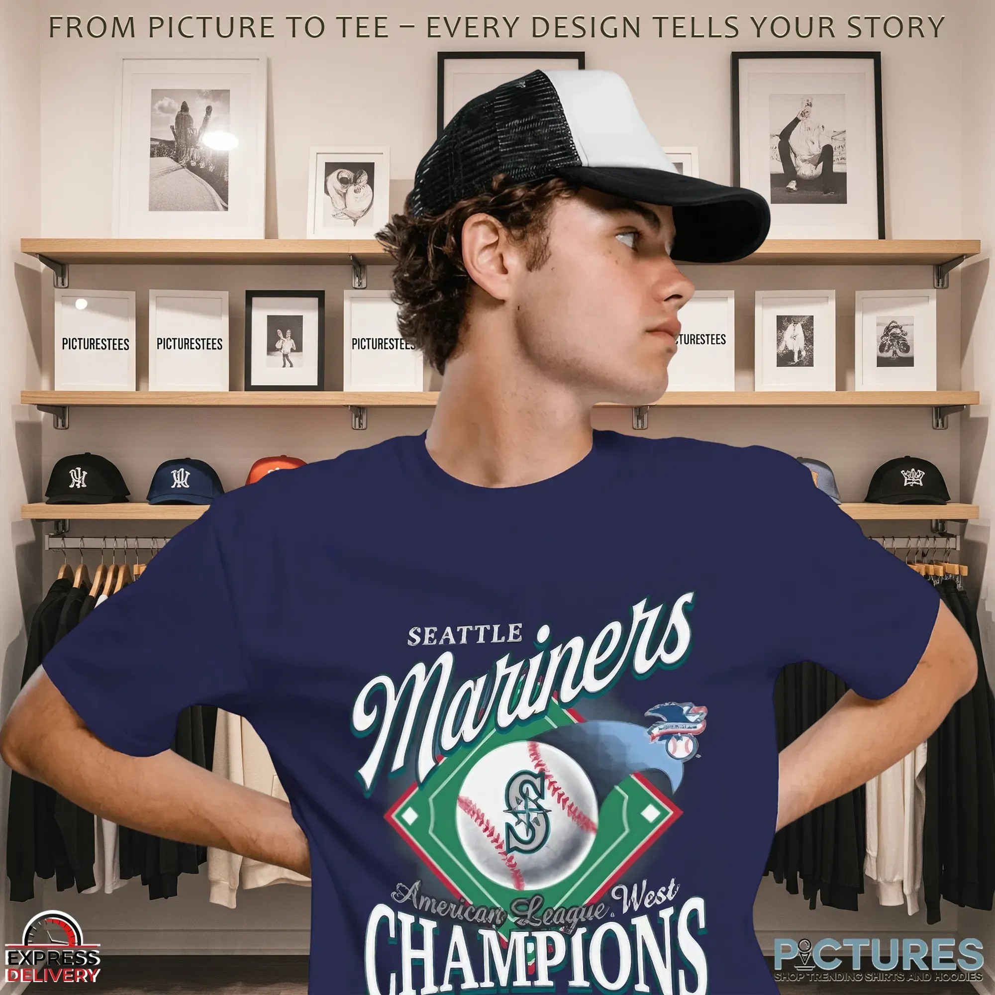 Seattle Mariners American League West Division Champions 2025 T Shirt 5 Seattle Mariners American League West Division Champions 2025 T Shirt