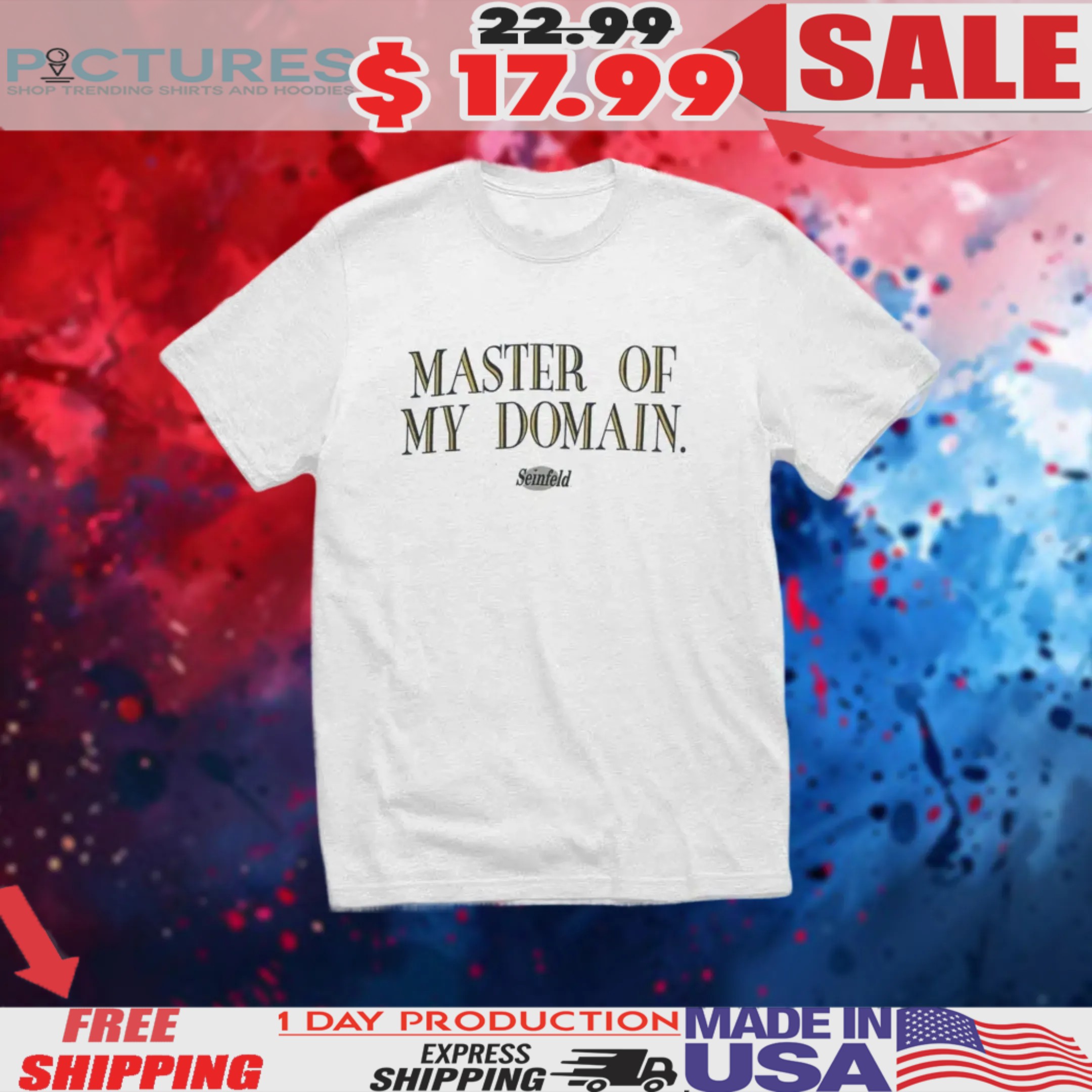 Seinfeld Master Of My Domain Shirt 1 Seinfeld Master Of My Domain Shirt