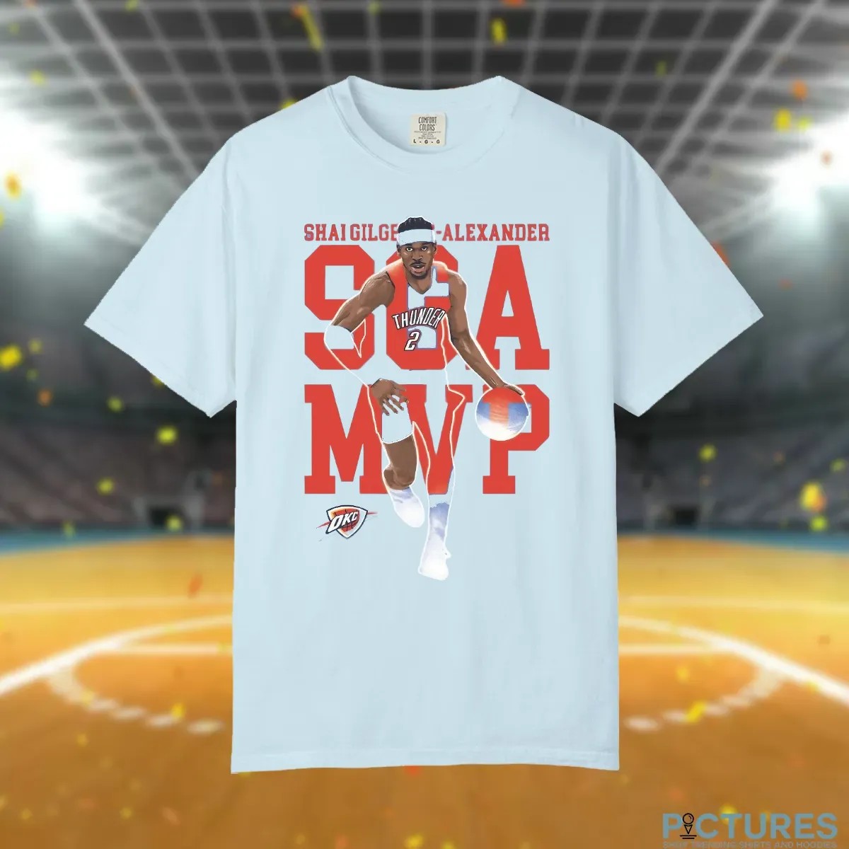 Shai Gilgeous Alexander 2025 NBA MVP T Shirt