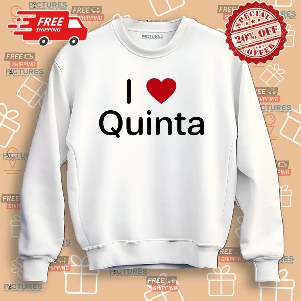 Sheryl Lee Ralph Wearing I Love Quintab Shirt