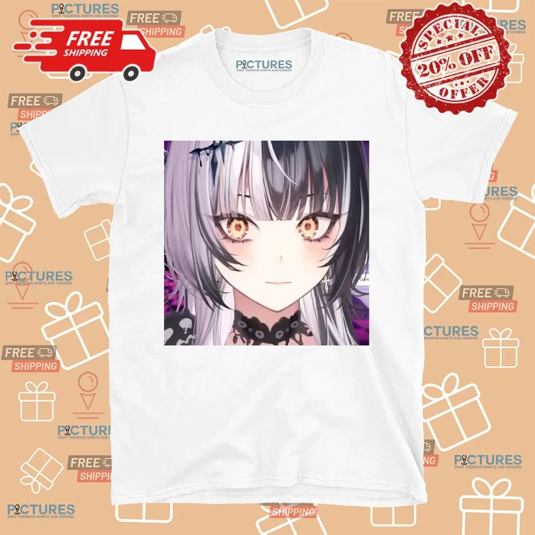 Shiori Maid Hololive Vtuber Portrait T Shirt