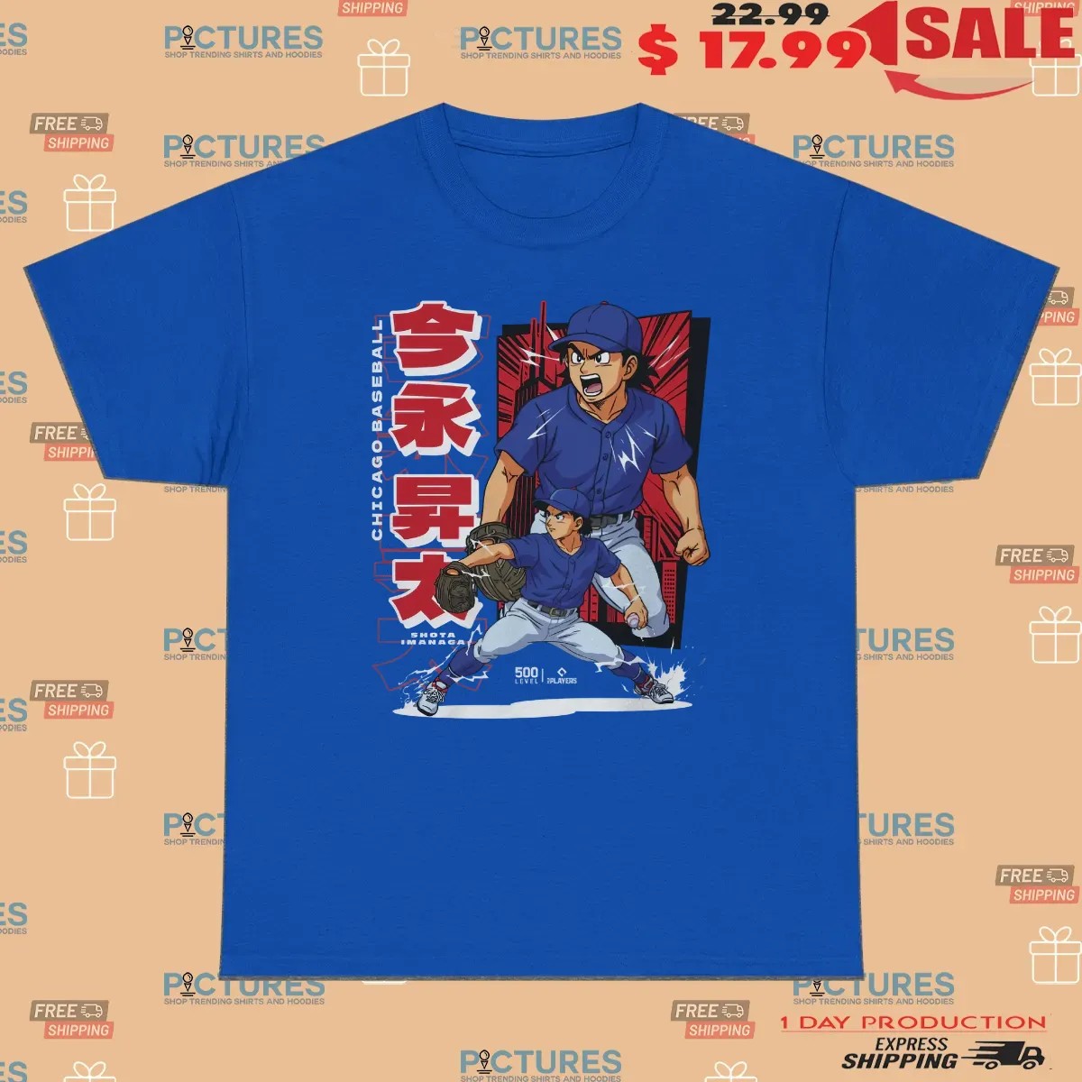 Shota Imanaga Chicago Cubs Anime T Shirt