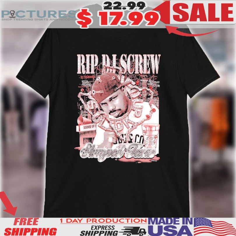 Slumped Boyz Texas Rip In DJ Screw Shirt