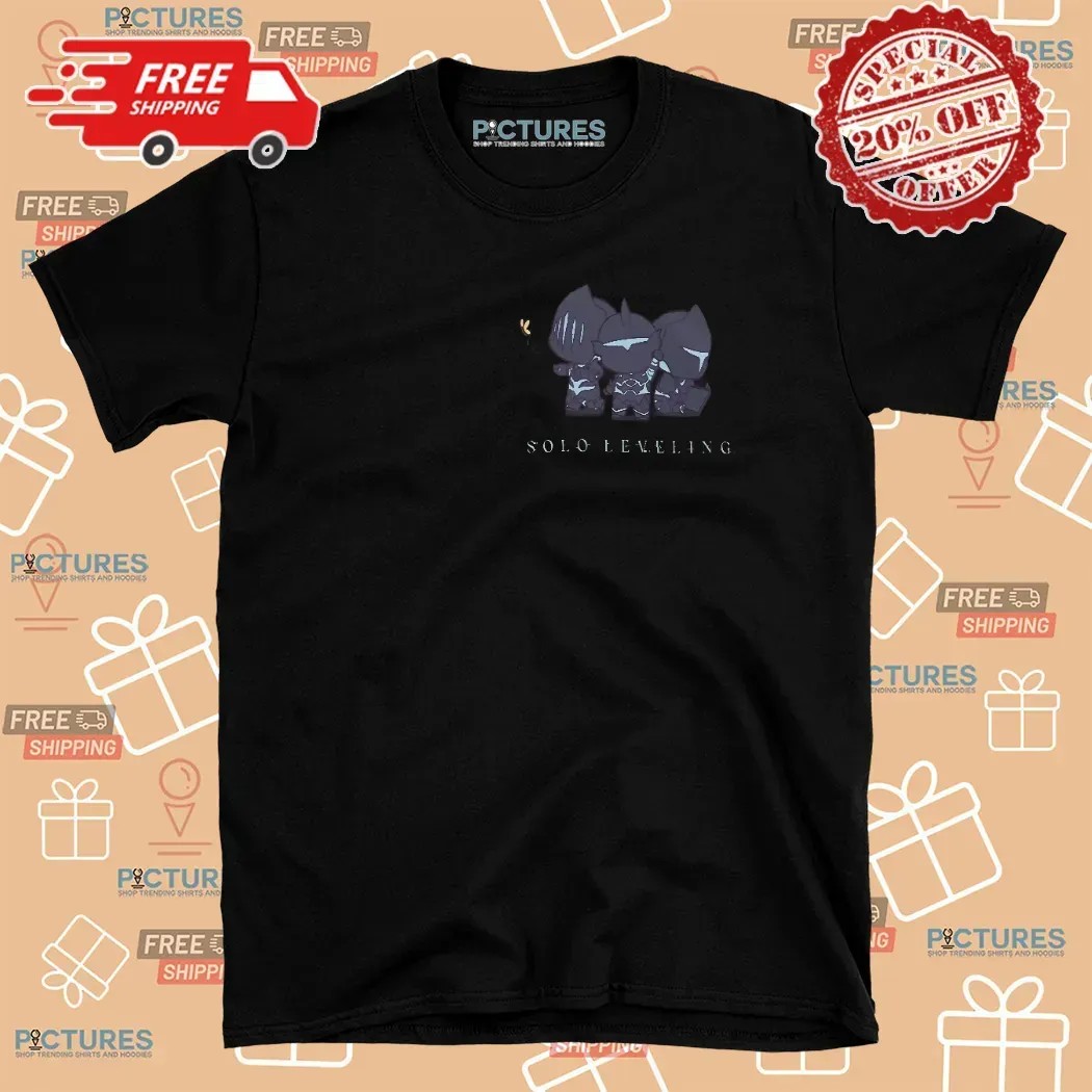 Solo Leveling Shadow Arise Army Double-Sided T Shirt