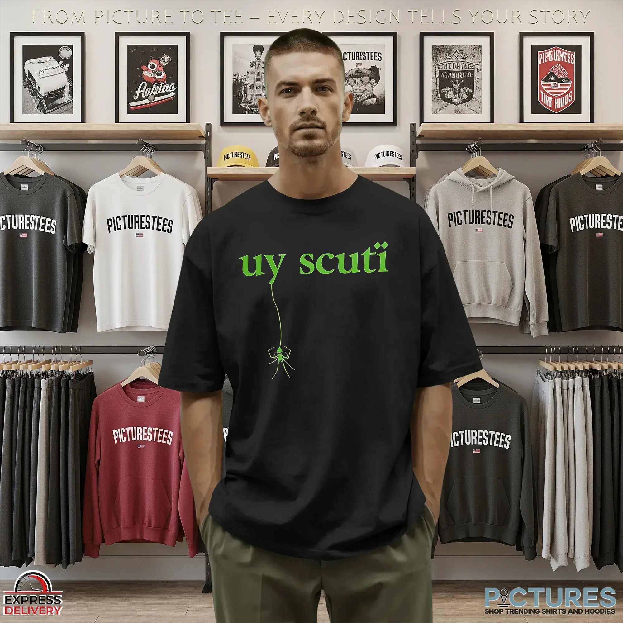 Sp5der X Uy Scuti 1 T Shirt