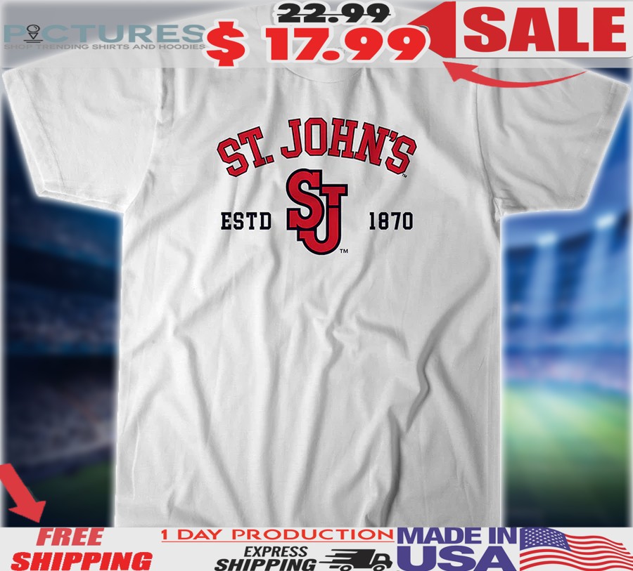 St. John's Red Storm Basketball Estd 1870 Shirt