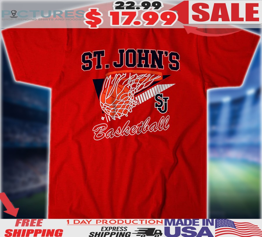 St. John's Red Storm Throwback Basketball Shirt 1 St. John's Red Storm Throwback Basketball Shirt