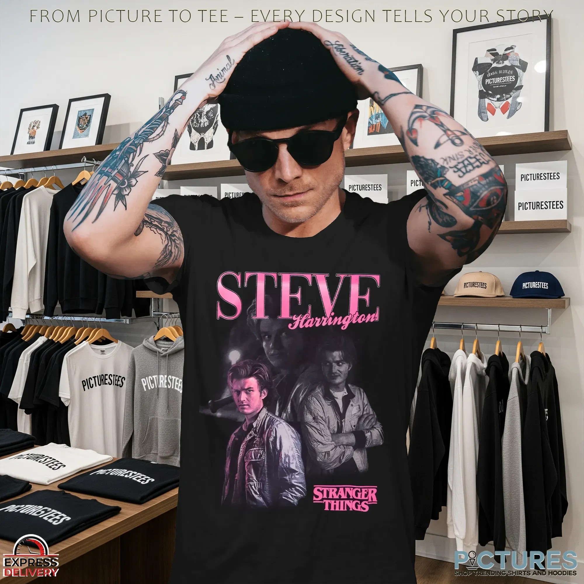 Steve Harrington Stranger Things 5 Bootleg T Shirt