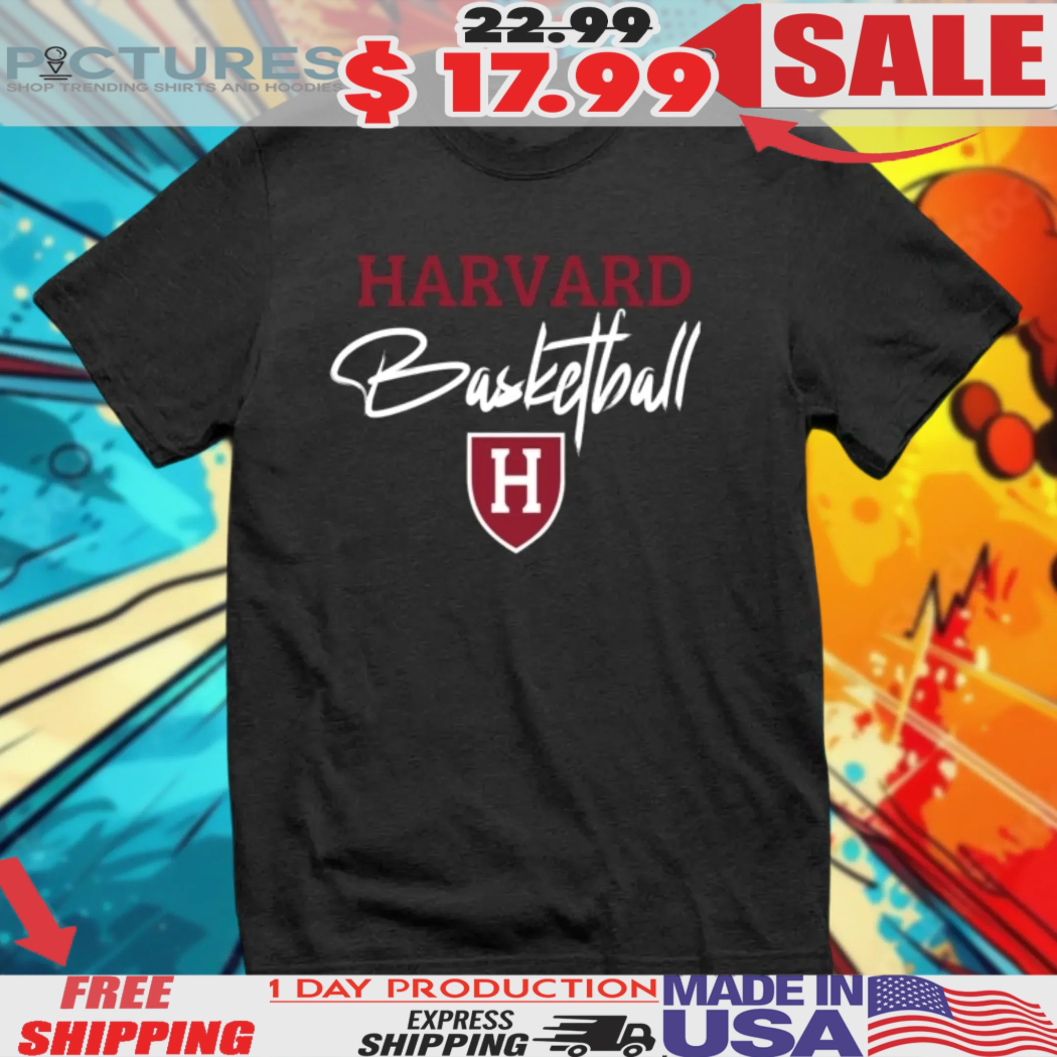 Steve Kerr Wearing Harvard Basketball Shirt