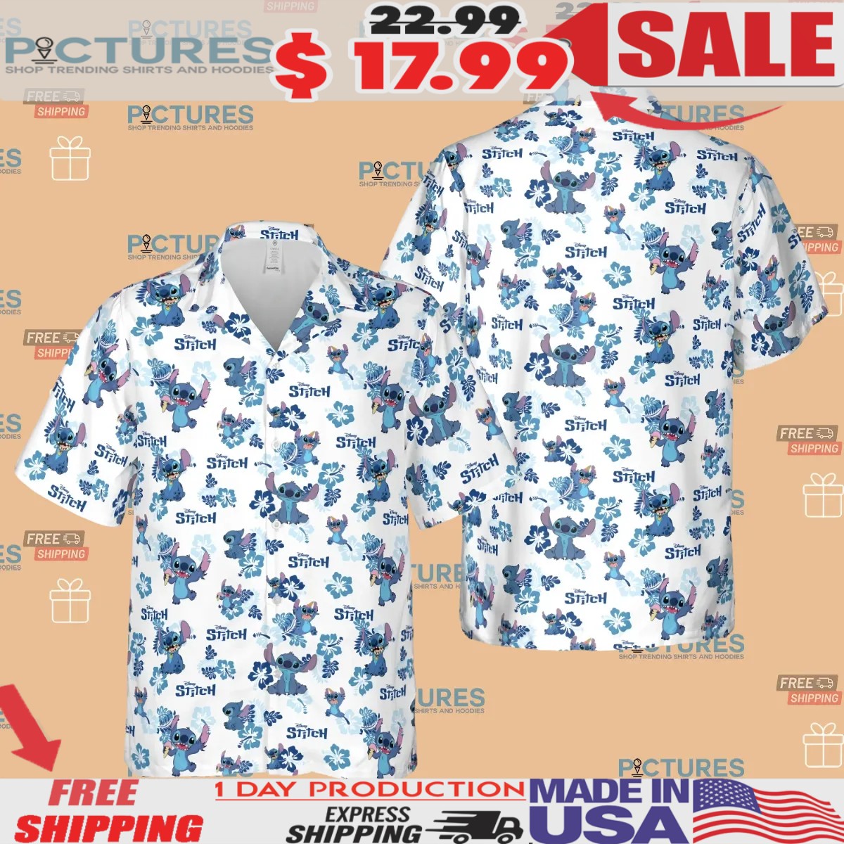Stitch Aloha Floral Hawaiian Summer Beach Disney Hawaii Shirt 2 Stitch Aloha Floral Hawaiian Summer Beach Disney Hawaii Shirt