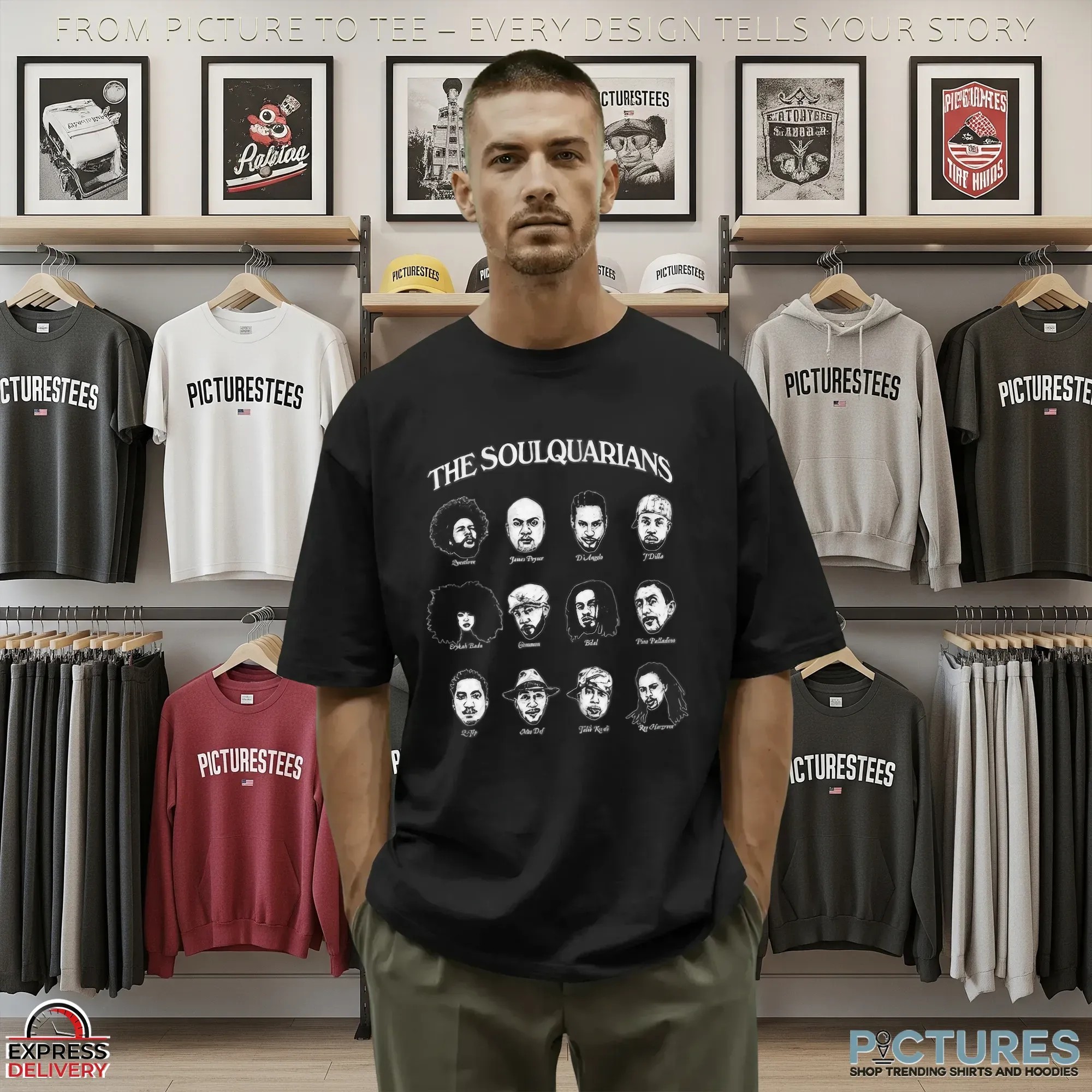 Streetwear Slow jamz the soulquarians music t shirt