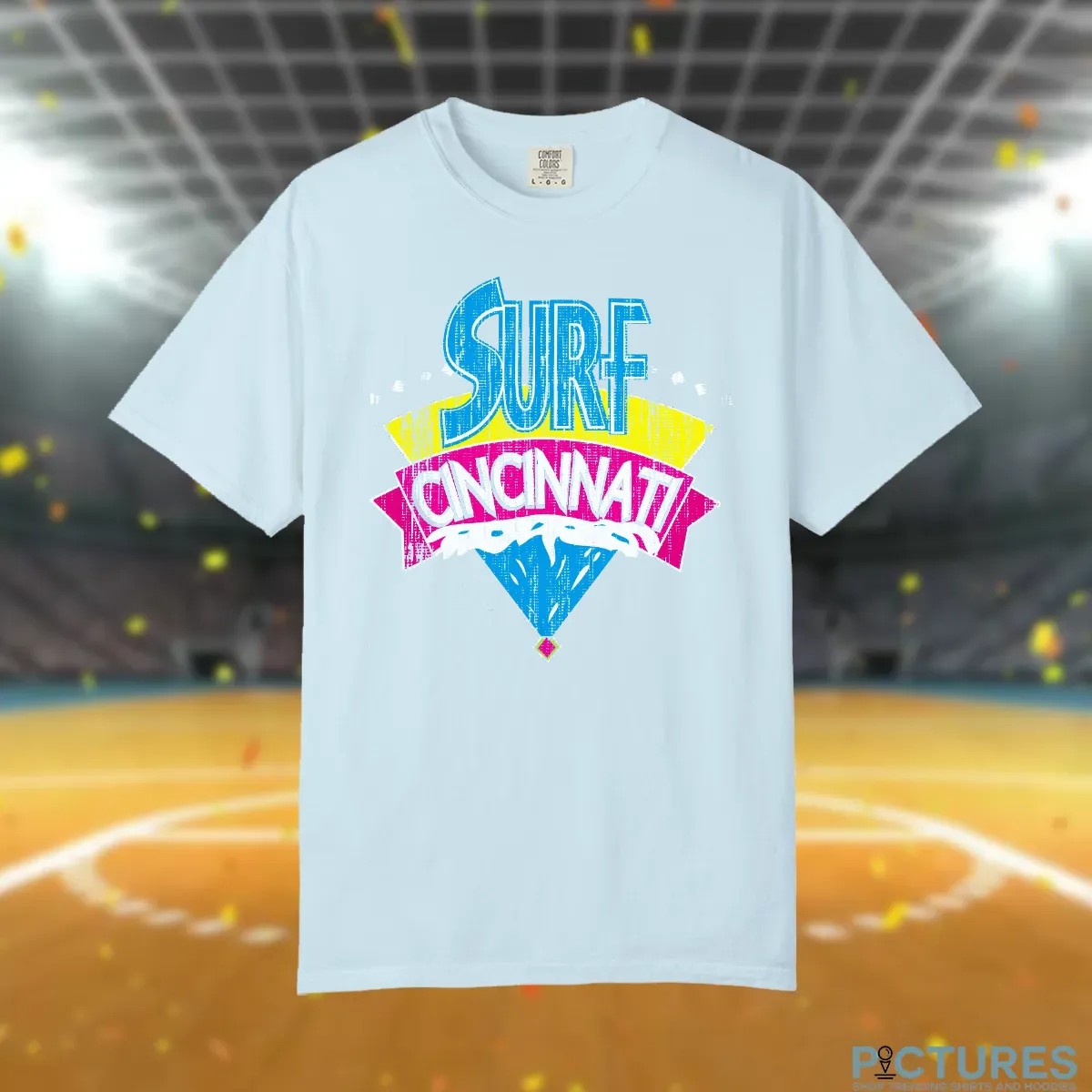Surf Cincinnati Graphic T Shirt