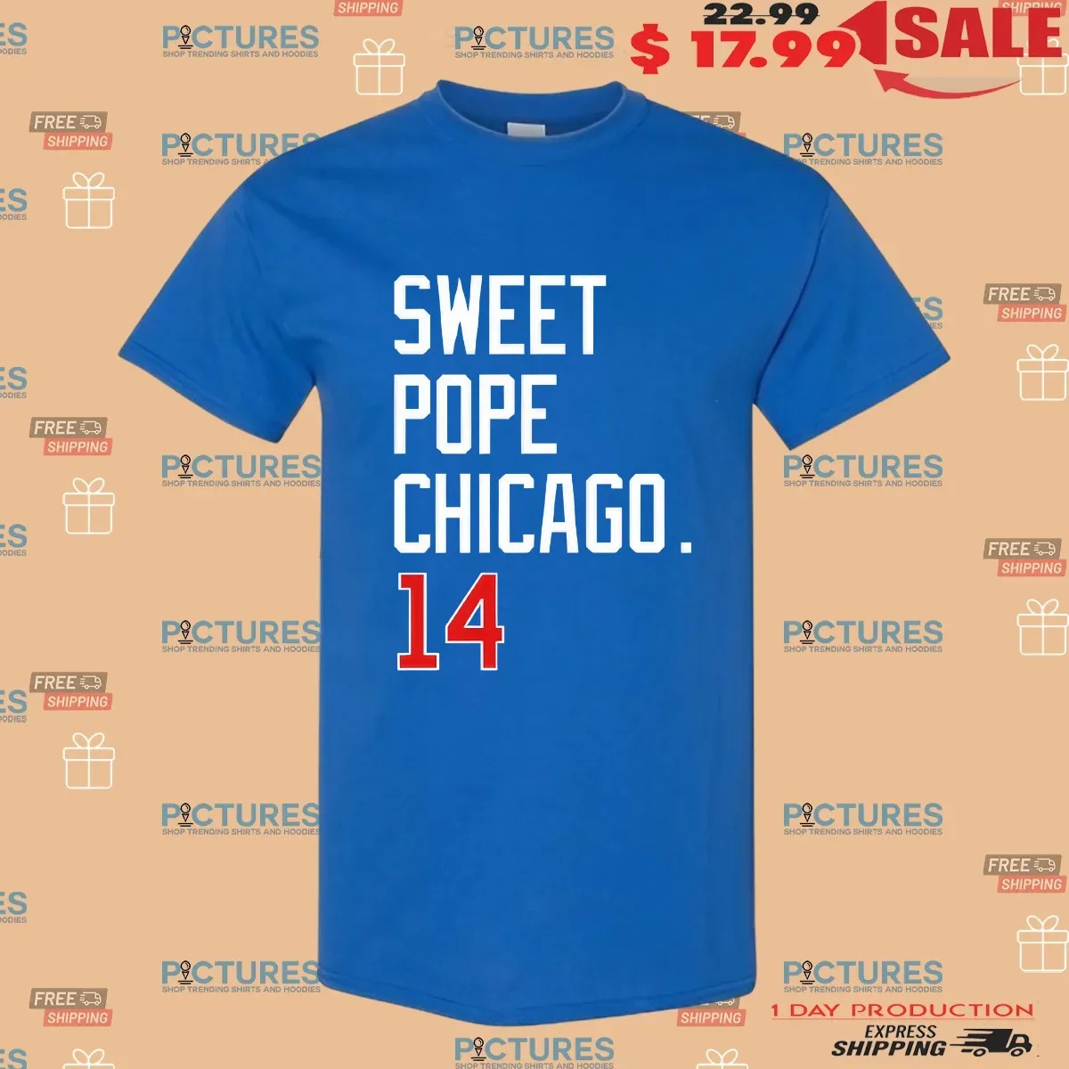 Sweet Pope Leo XIV Chicago Bulls T Shirt