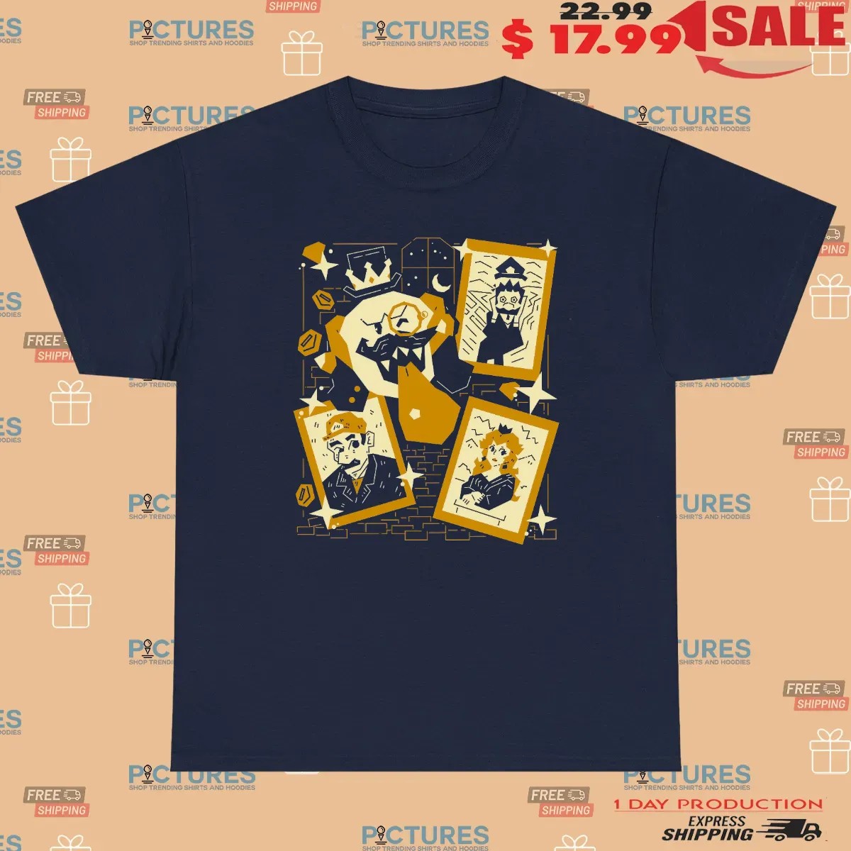 Tasteful Afterlife Luigi's Mansion Graphic T Shirt