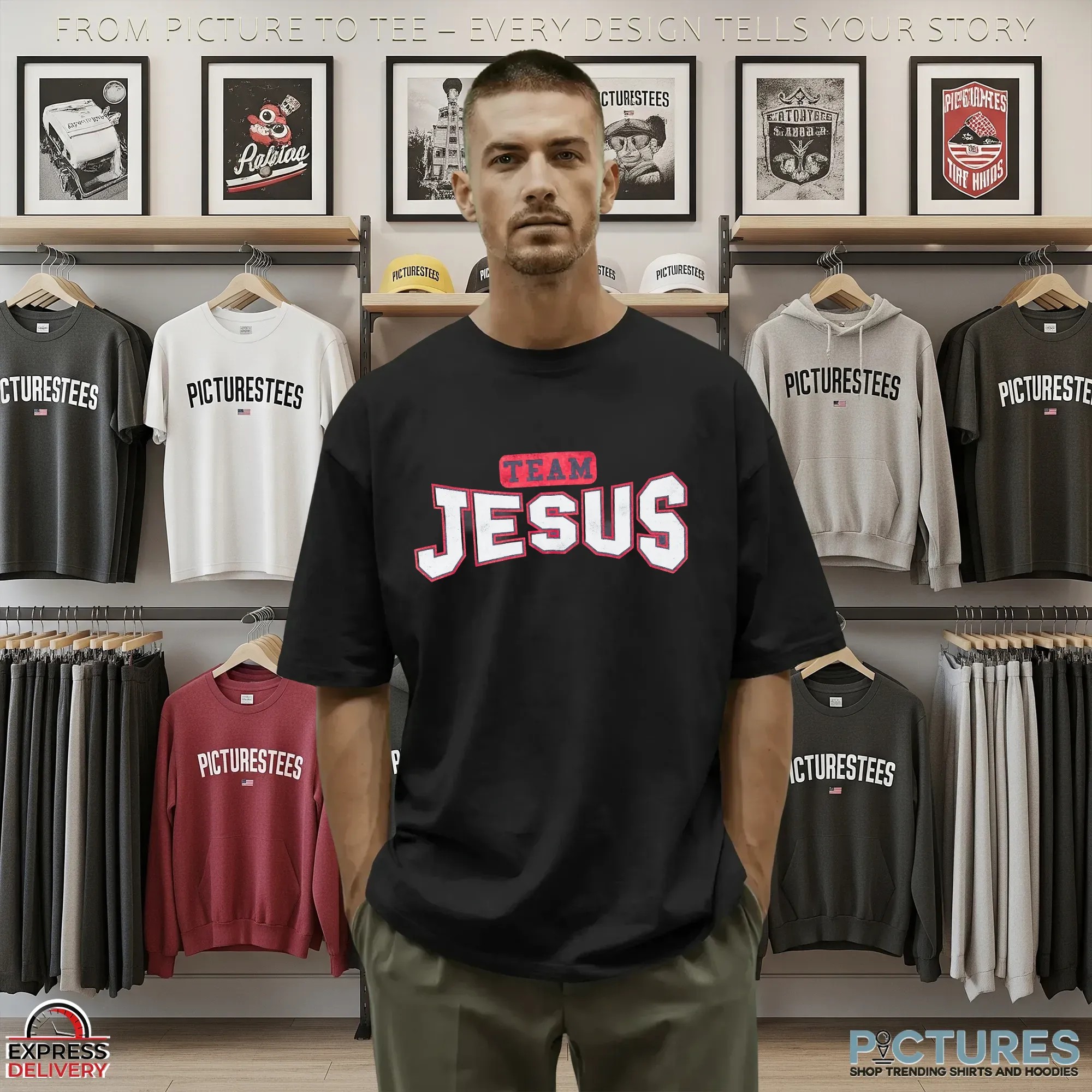 Team Jesus T Shirt