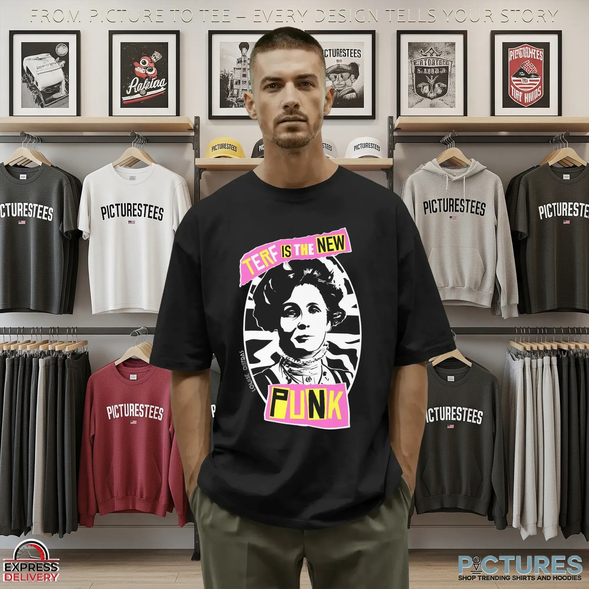 Terf is the new punk Louise Distras T Shirt