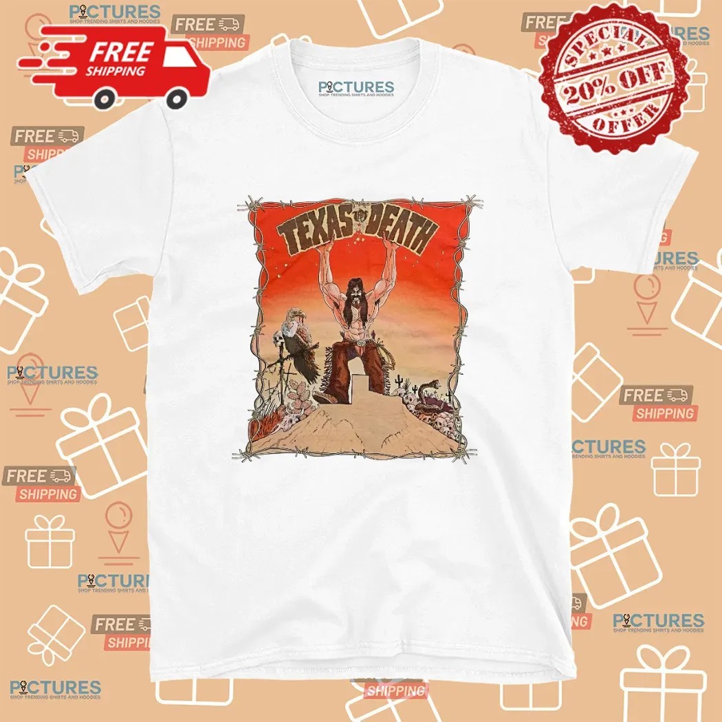 Texas Death Retro 1980 90s Ringer T Shirt