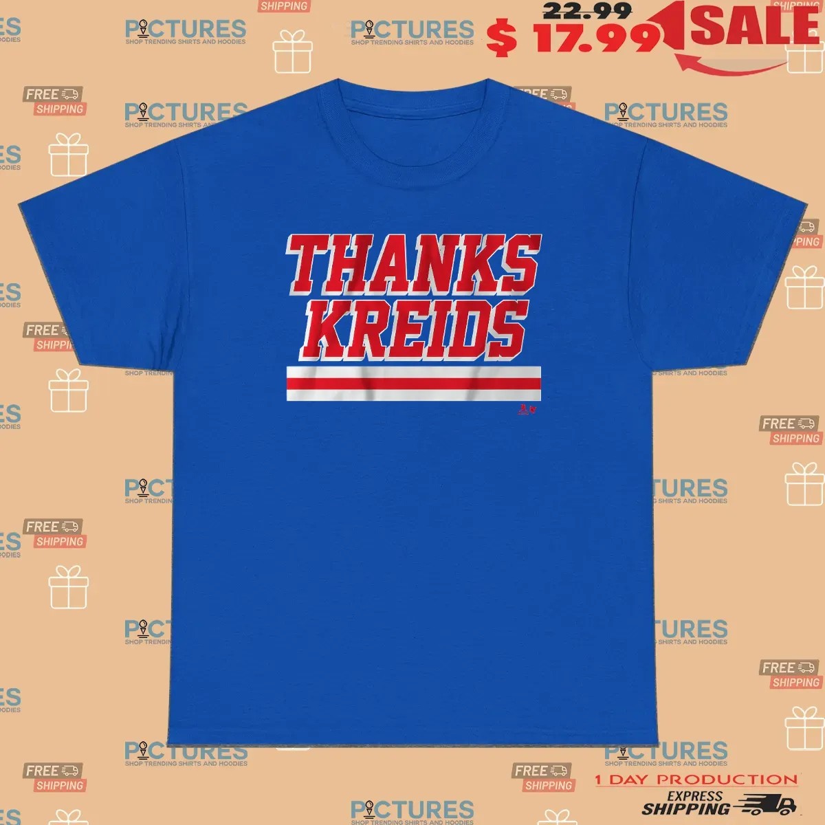 Thanks Kreider Chris Kreider Anaheim Ducks T Shirt