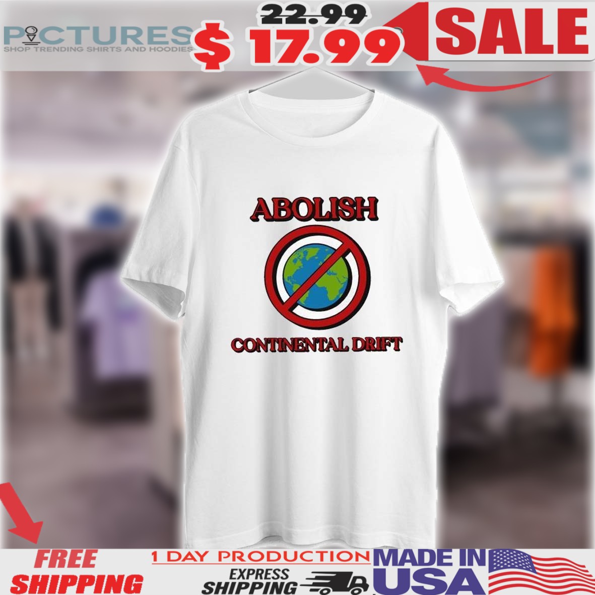 The Abolish Continental Drift Shirt