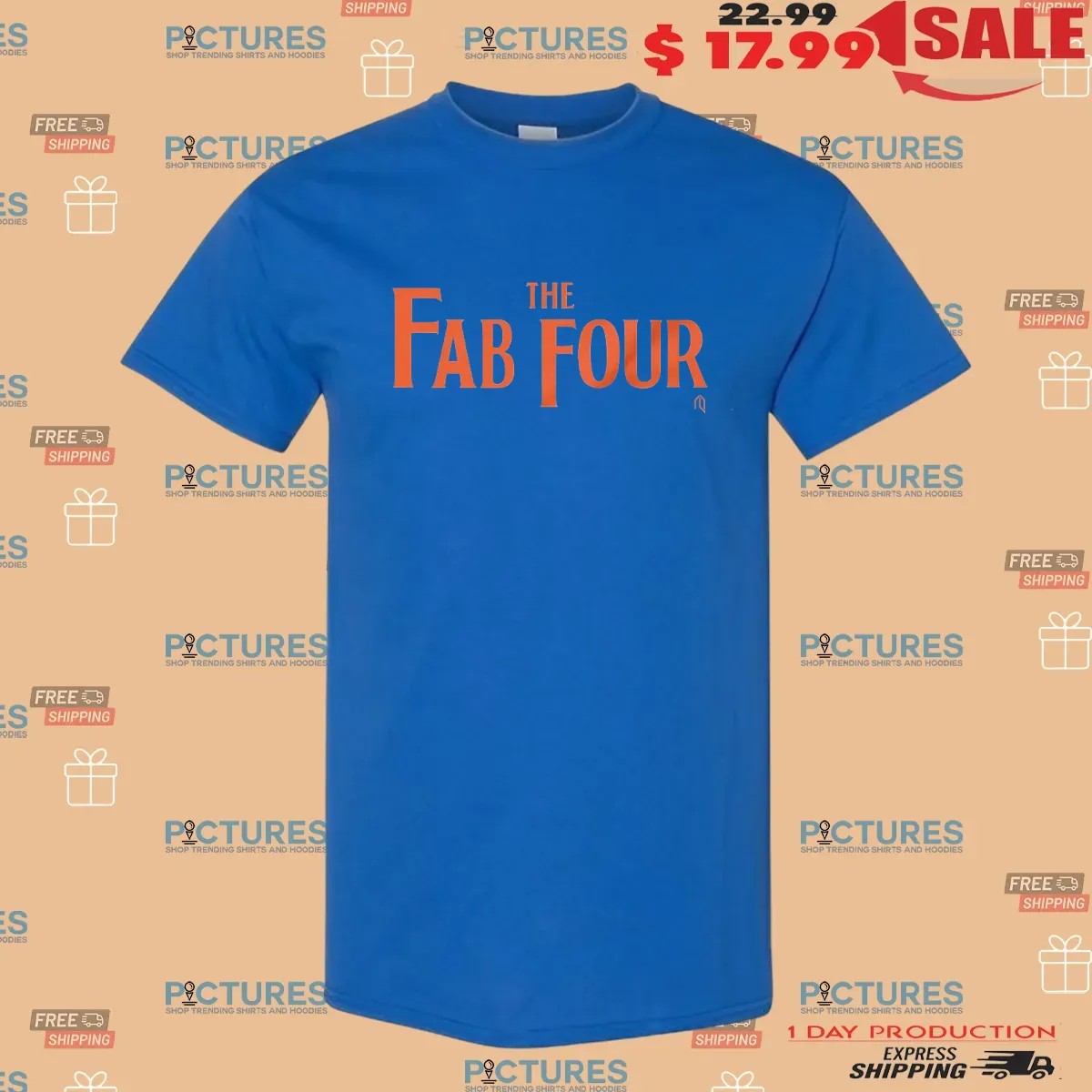 The Fab Four Baseball Team Graphic T Shirt
