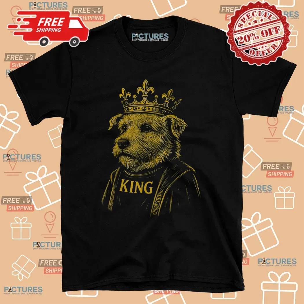 The Majestic Dog King Charles T Shirt